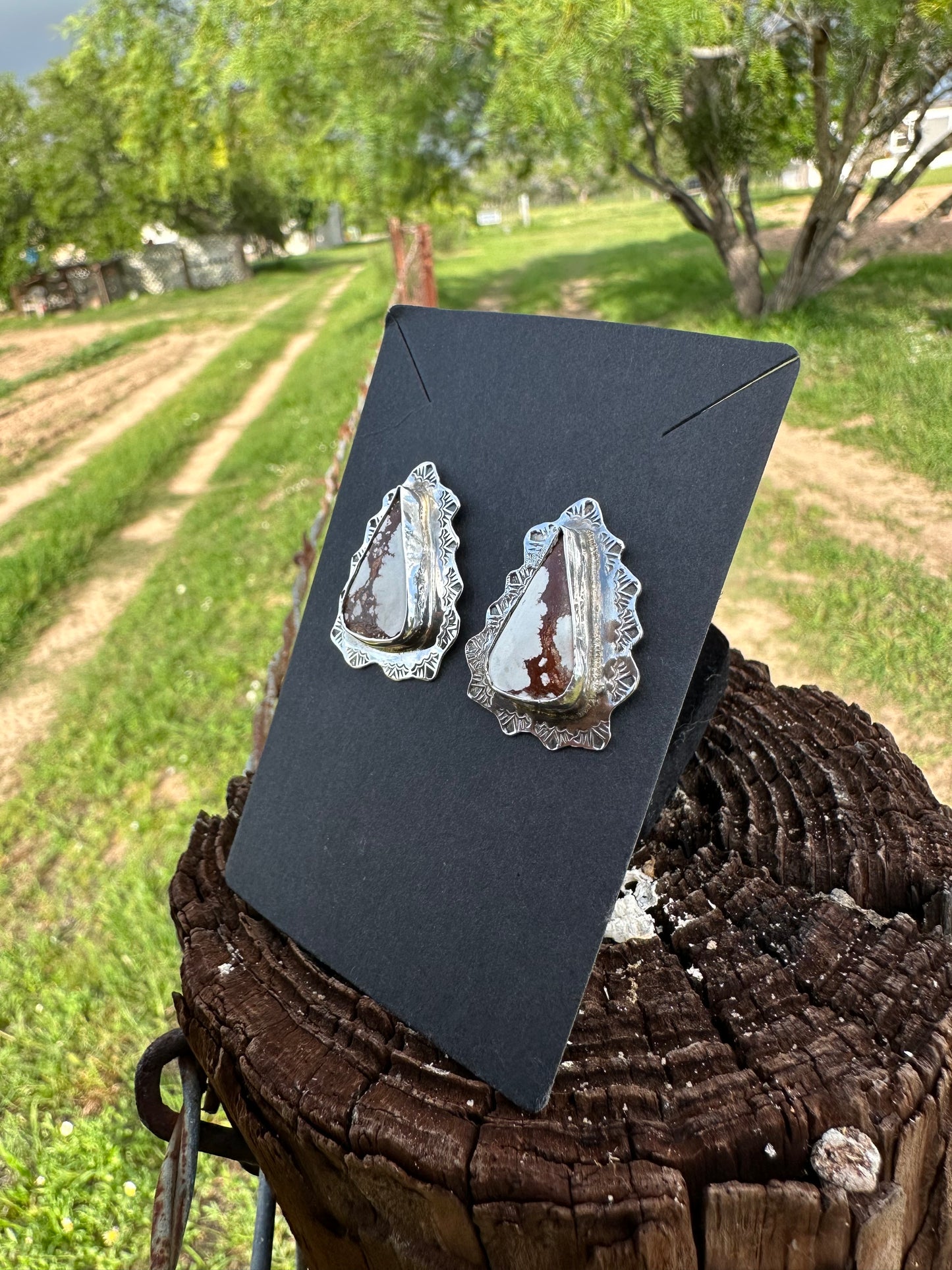 Wild horse earrings