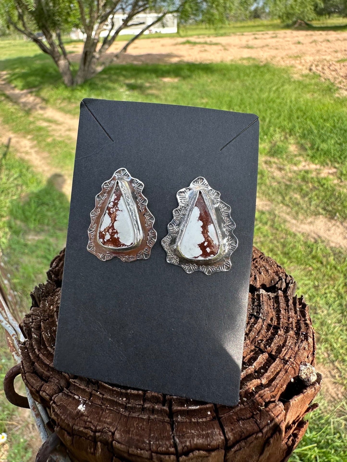 Wild horse earrings